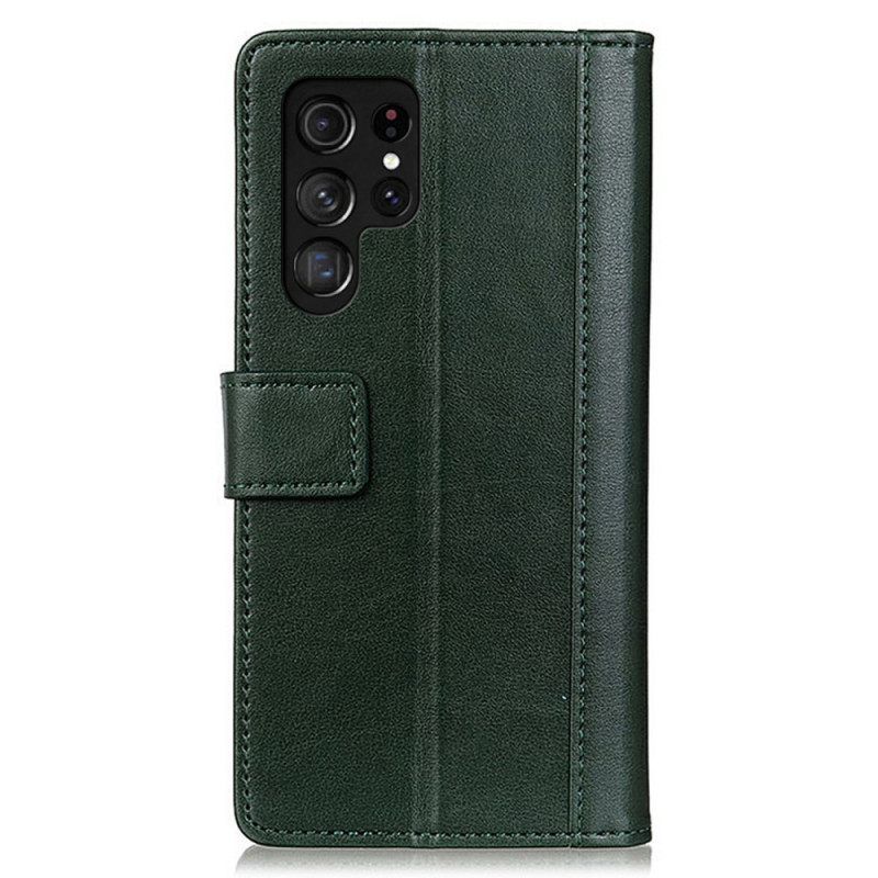 δερματινη θηκη Samsung Galaxy S22 Ultra 5G Style Leather Elegance